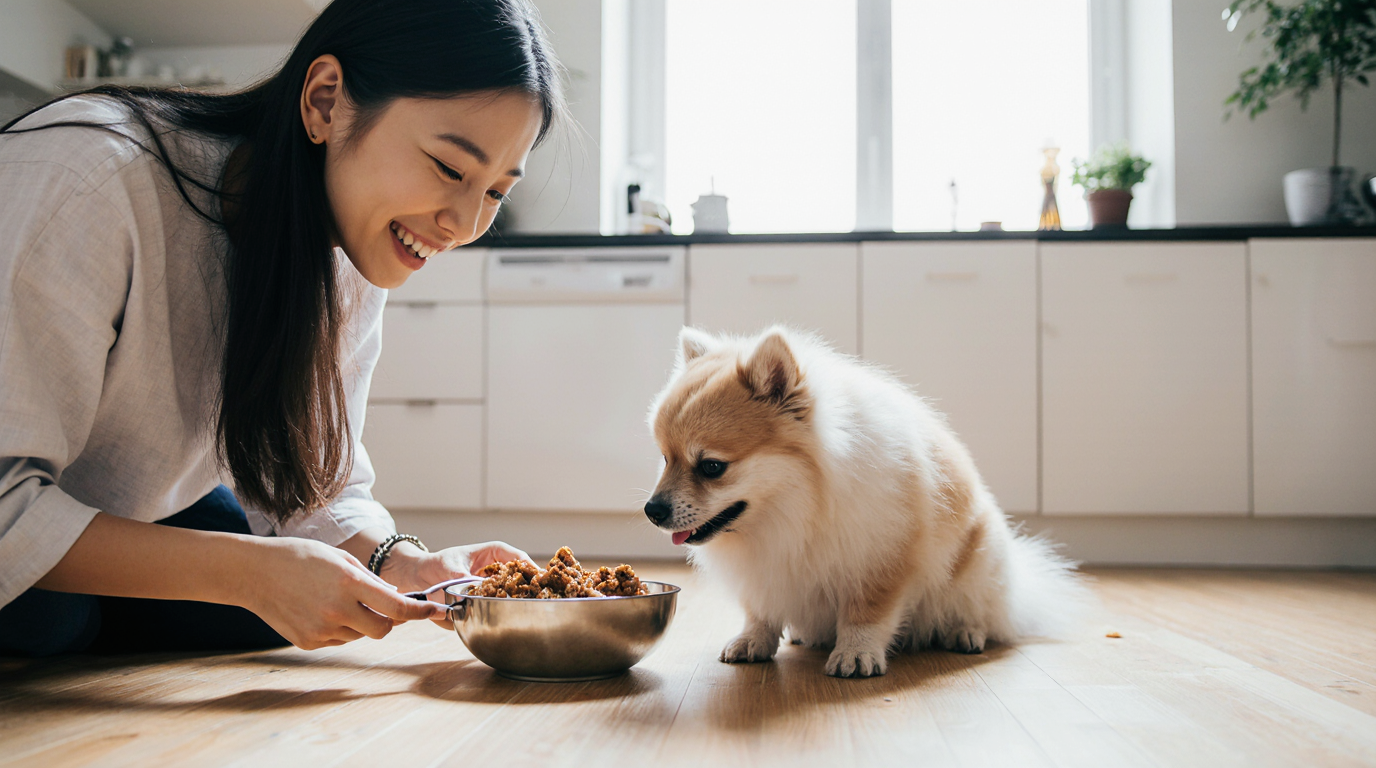 dog food gently cooked